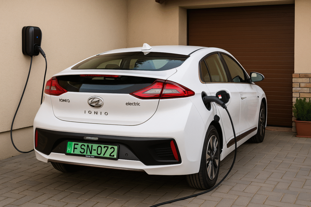 Hyundai Ioniq töltése