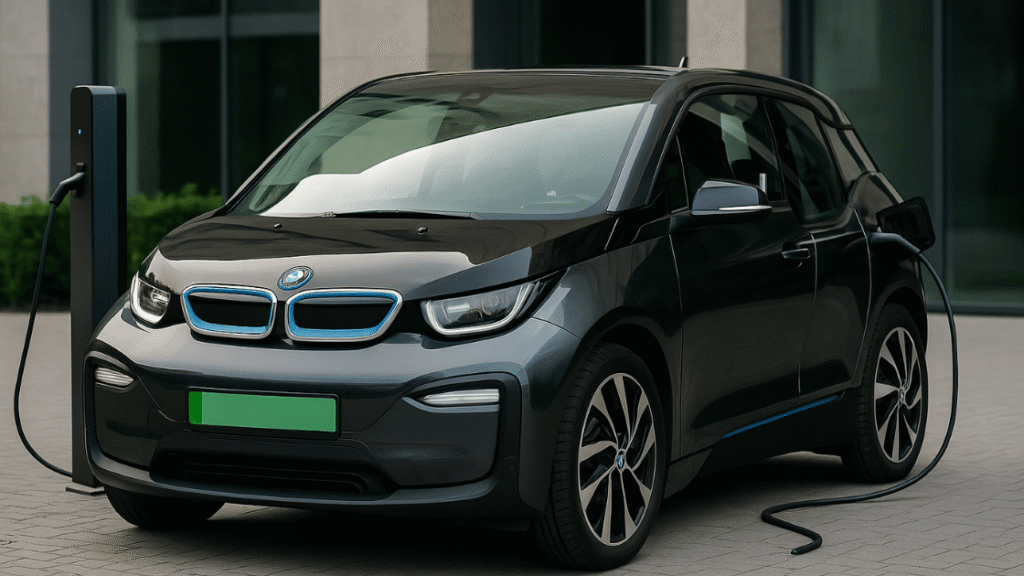 BMW i3 töltése