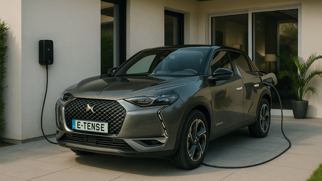 DS 3 Crossback E-Tense Töltése
