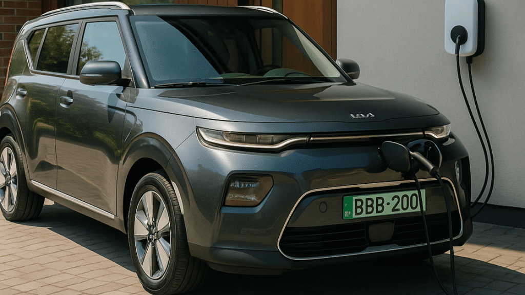 Kia e-souL töltése