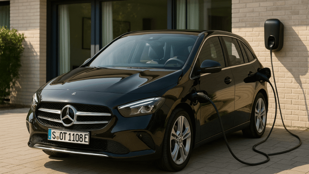 Mercedes-Benz B 250 e töltése