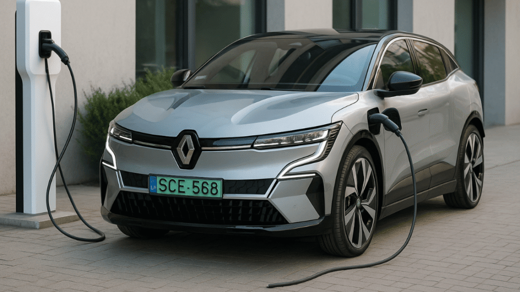 Renault Mégáne töltése