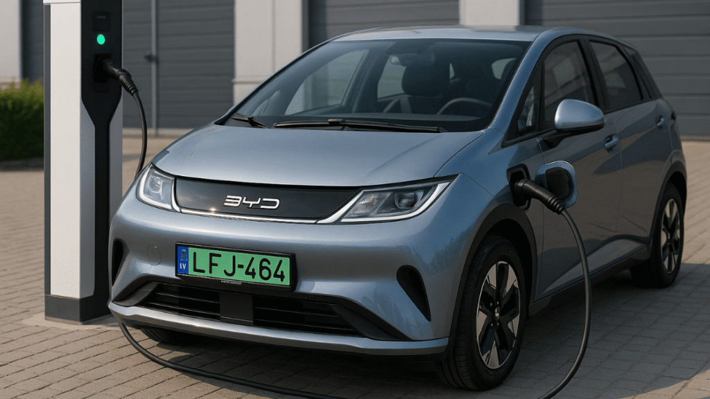 BYD Dolphin töltése