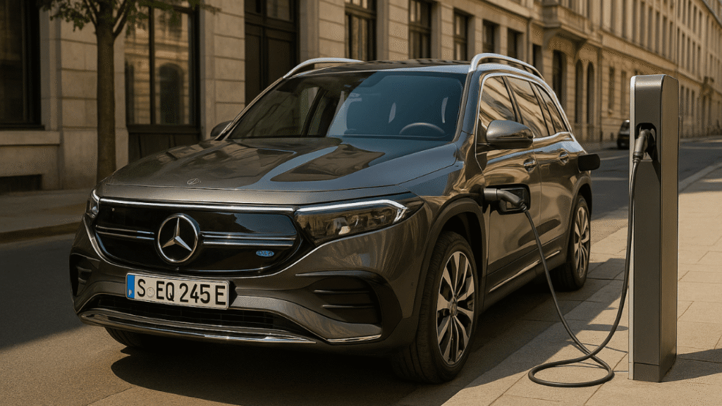Mercedes-Benz EQB töltése