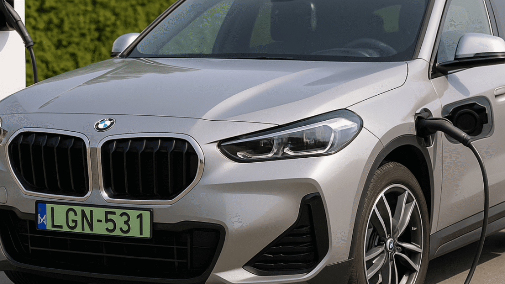 BMW X2 töltése