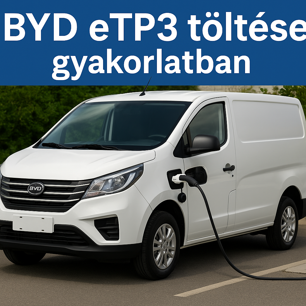 BYD ETP3 töltése