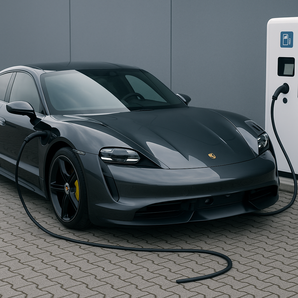 Porsche Taycan Töltése