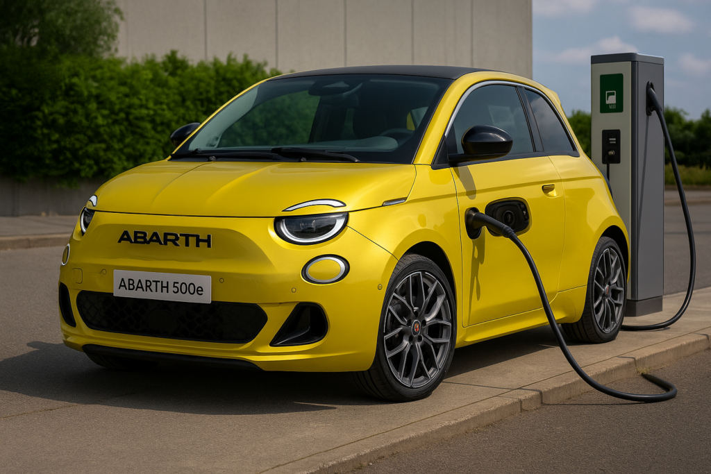 Abarth 500 töltése
