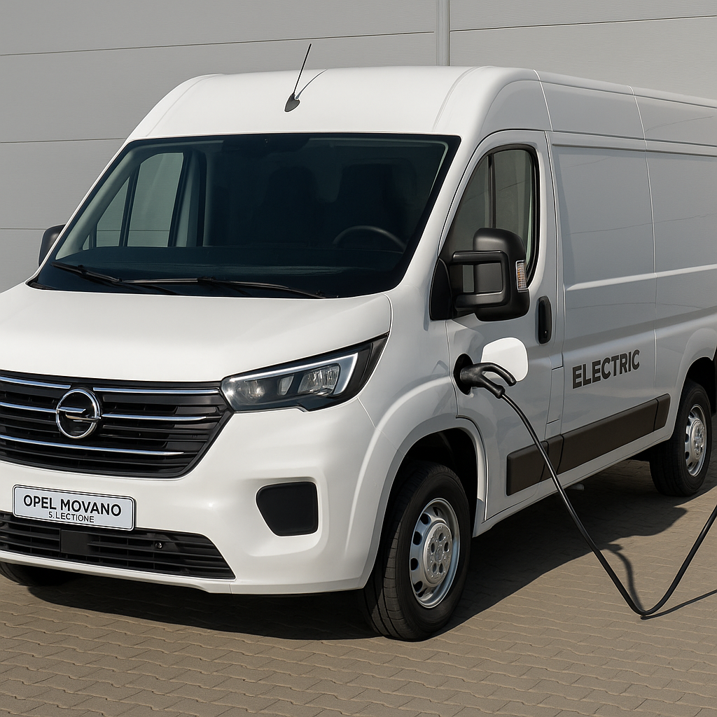 Opel Movano töltése