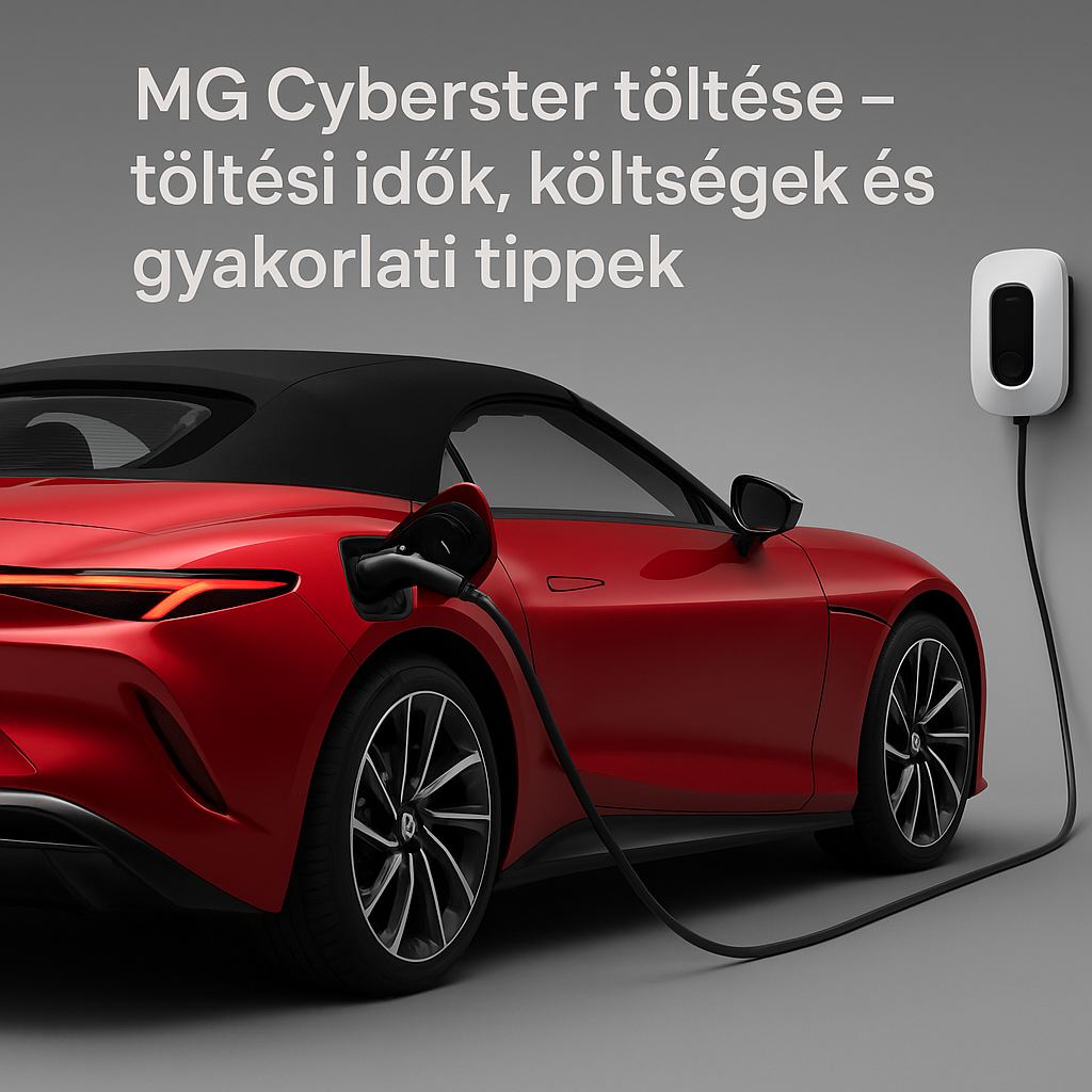 MG Cyberster töltése