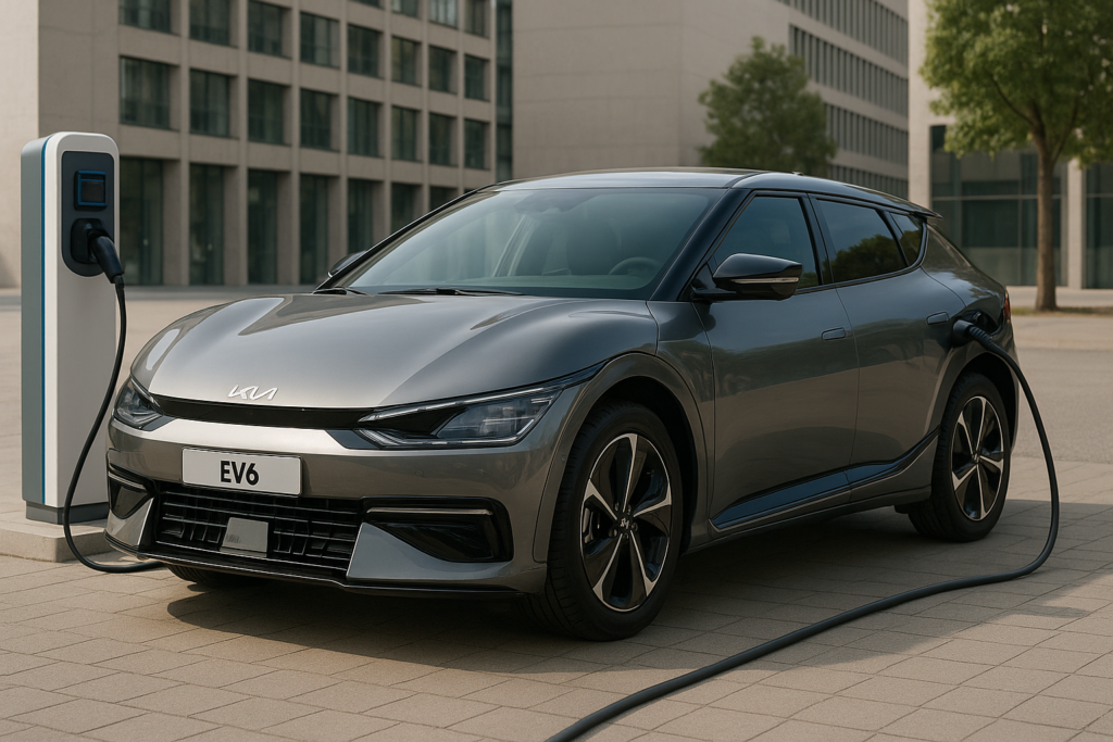 Kia EV6 töltése