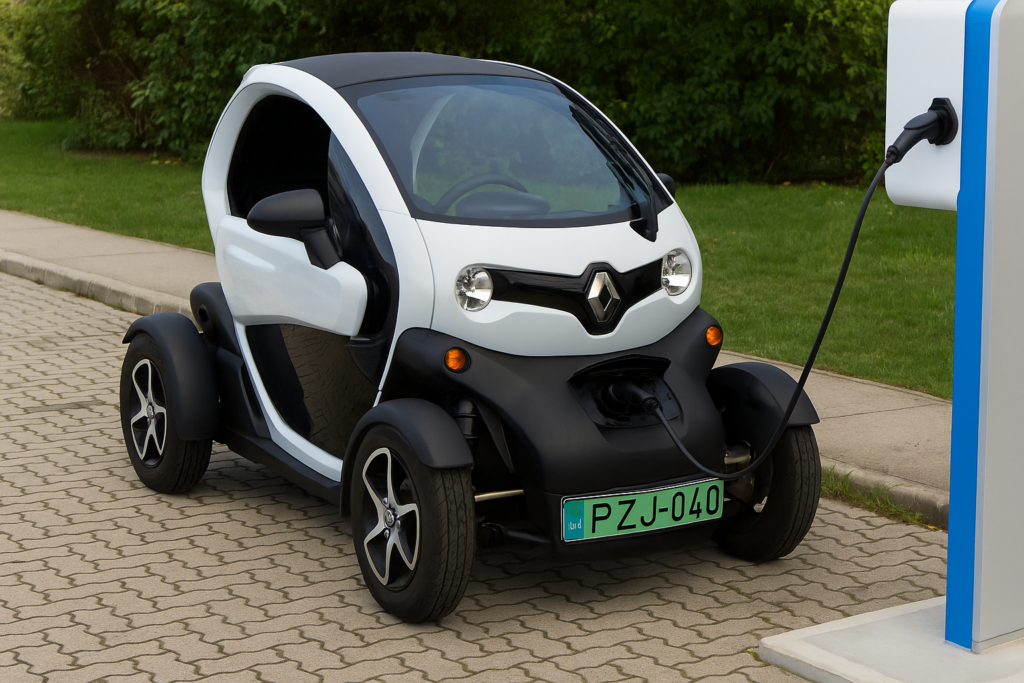 Renault Twizy töltése