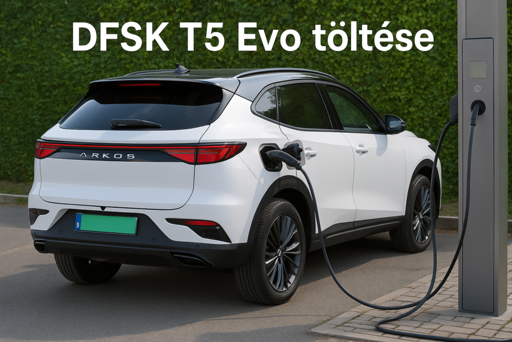 DFSK (Dongfeng) T5 EV Töltése