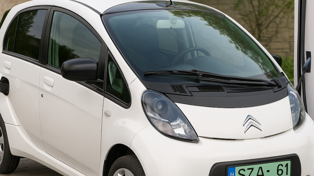 Citroën C-Zero töltése