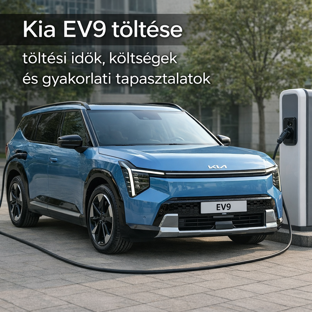 Kia Ev9 töltése