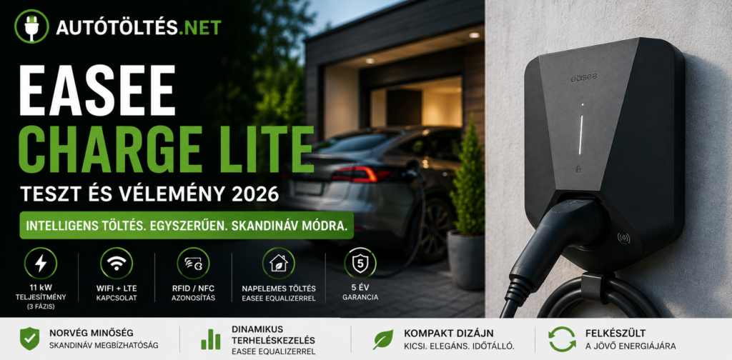 Easee Charge Lite teszt