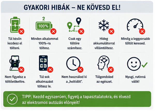hibák töltésnél